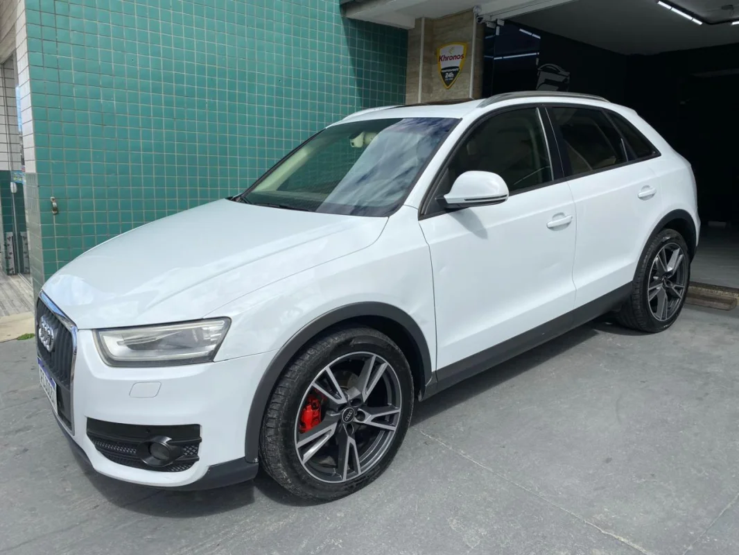 Q3 2.0 TFSI automática INTERNA CARAMELO + TETO SOLAR 2014  - Imagem 4